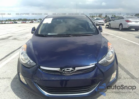 2013 Hyundai Elantra Gls from USA, damaged, VIN 5NPDH4AE9DH156106